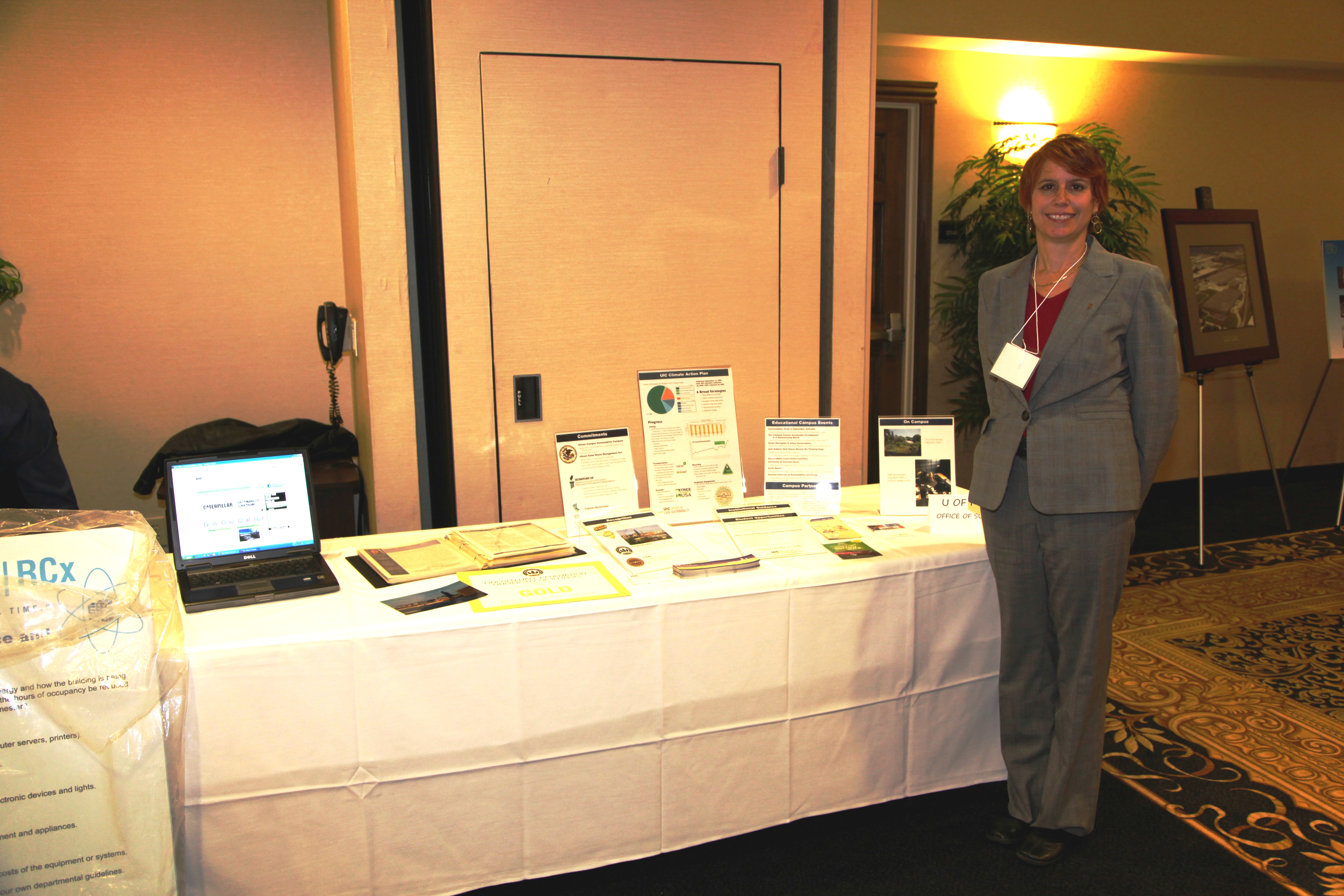 One of the displays at the event One of the displays at the event