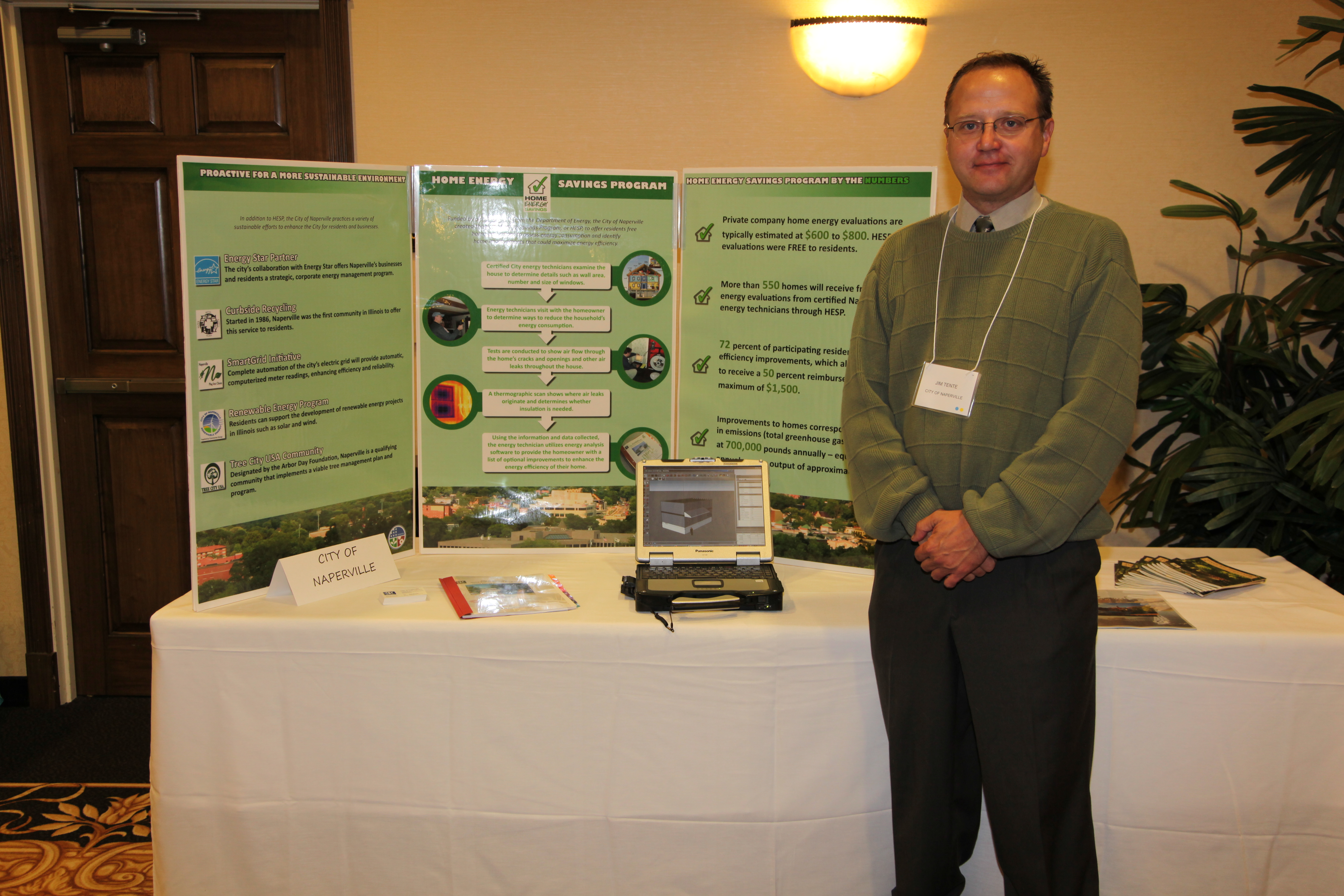 One of the exhibitors One of the exhibitors