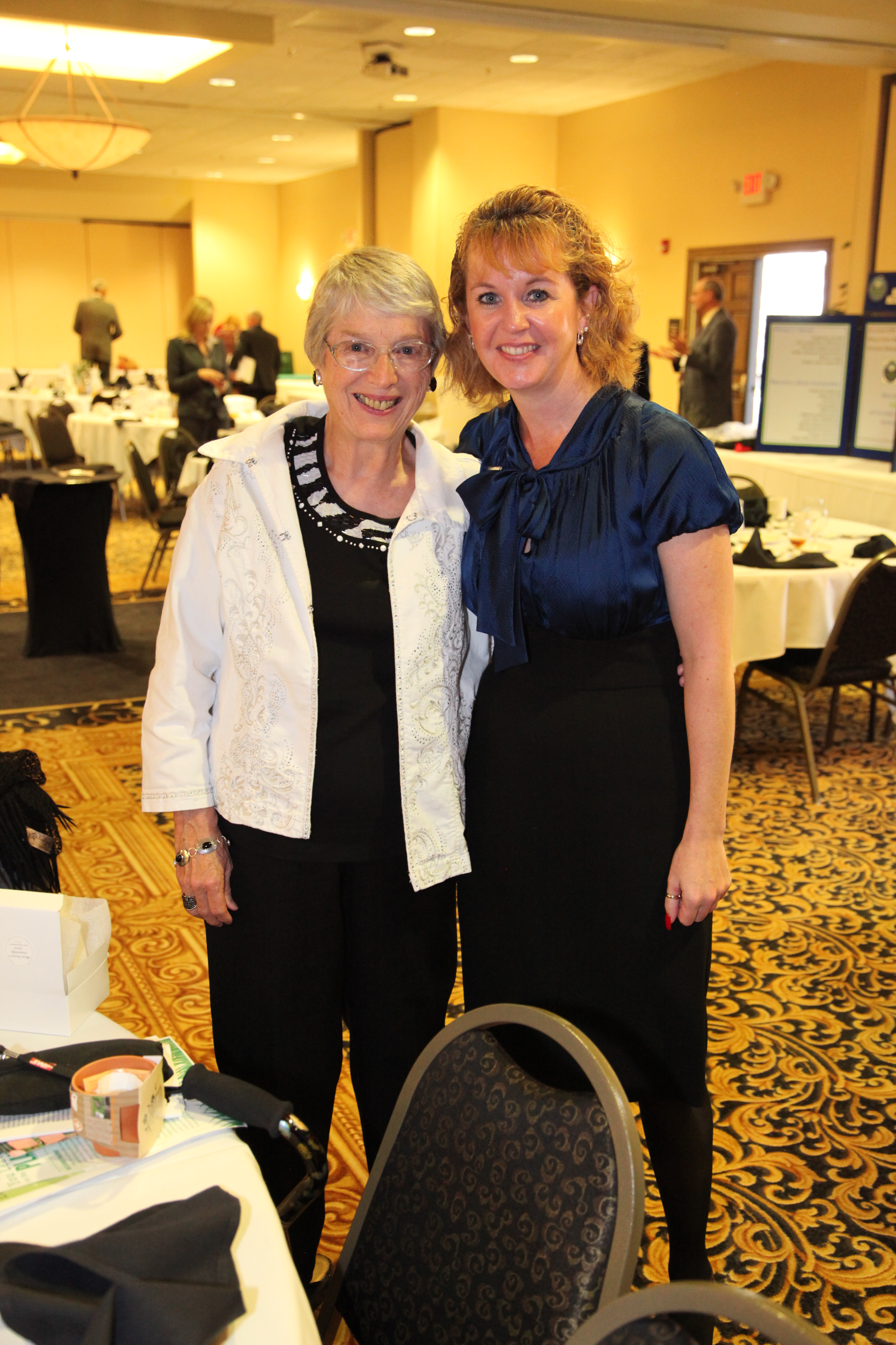 Renewing friendships at the event Renewing friendships at the event