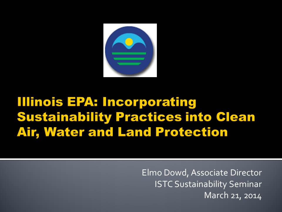 Title Slide: IL EPA