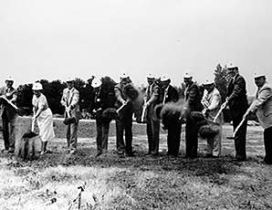 Center groundbreaking ceremony Center groundbreaking ceremony