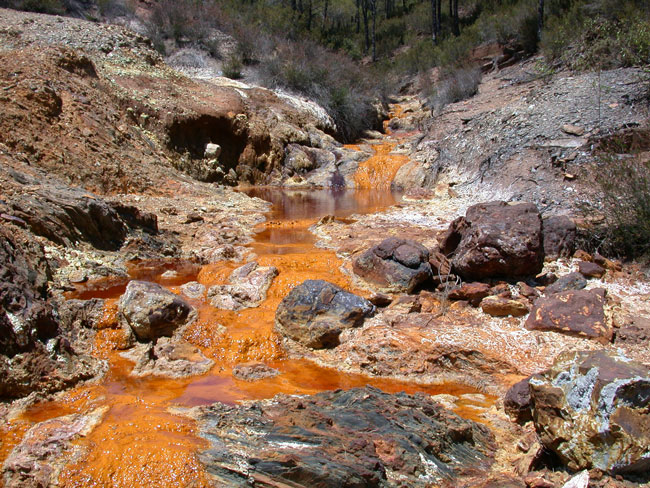 toxic water from mining
